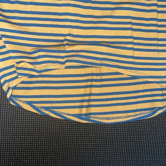 NWT Butter soft LuLaRoe Irma Tee shirt women’s XXS contrast ringer collar long - Picture 4 of 8